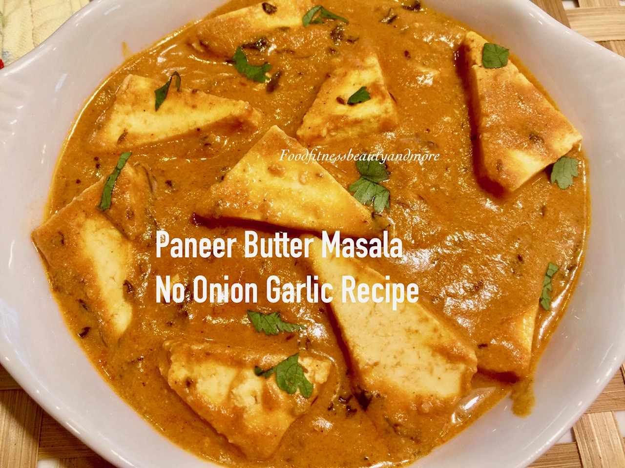 Paneer recipe without onion and garlic hotsell