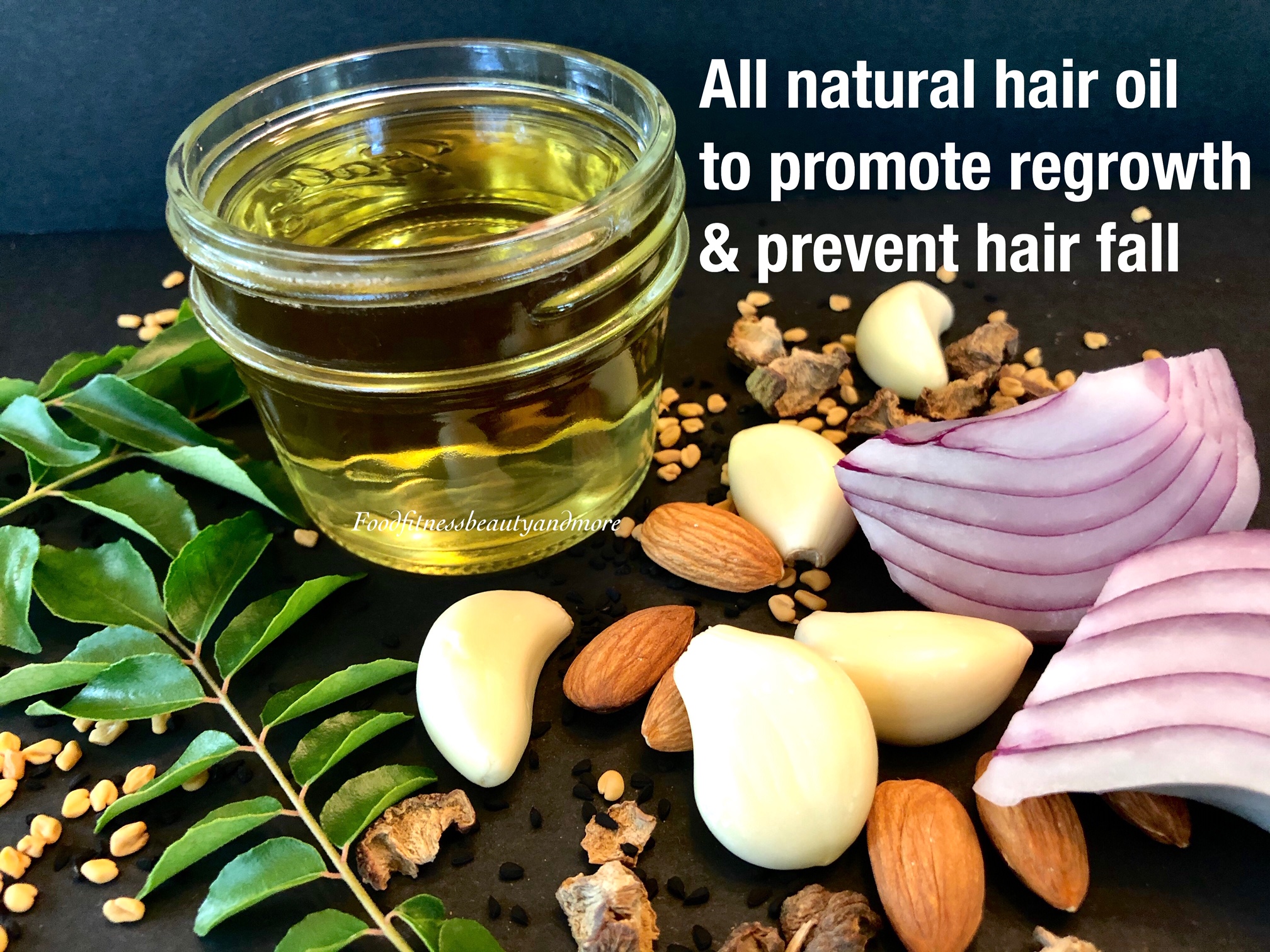 All Natural Hair Oil to Promote Regrowth and Prevent Hair Loss – Food,  Fitness, Beauty and More