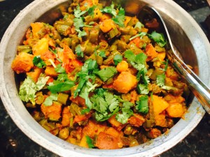 Green Bean aloo ki sabzi